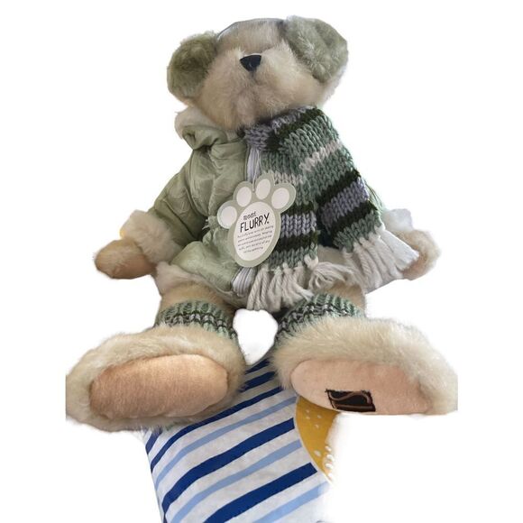 Meet Flurry bundle up bear - Picture 4 of 6